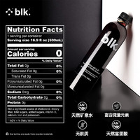 blk. 黑水美国原箱进口高端饮用水500ml