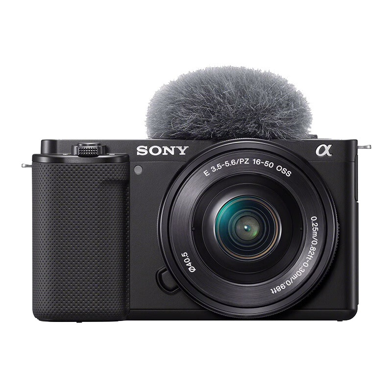 ZV-E10 APS-C画幅 微单相机+E PZ 16-50mm F3.5 OSS 变焦镜头 单头套机