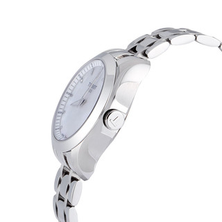 TISSOT 天梭 瑞士手表 库图系列腕表 钢带石英女表 T035.246.11.111.00