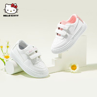 88VIP：Hello Kitty hellokitty童鞋女宝宝鞋子2024春季新款女童板鞋小白鞋幼儿园白鞋