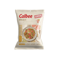 Calbee 卡乐比 早餐水果燕麦片 红莓香椰味37克 健康非油炸 方便代餐 独立小包装