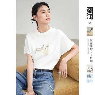 印花女式短袖T恤 EDT092T