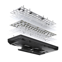 TEAMWOLF 狼派 新品：狼派MAG68三模RGB机械键盘套件有线无线蓝牙全键无冲客制化