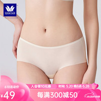 华歌尔【任选3条，低至49元/条】蓝标Wacoal夏季舒适简约透气内裤女 WP14C4浅香槟色 165/95