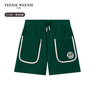 Teenie Weenie Kids小熊童装24夏季男女童帅气舒适大口袋短裤 灰色 120cm