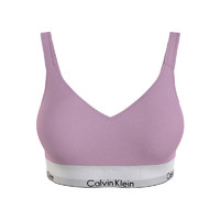 卡尔文·克莱恩 Calvin Klein CK 女士文胸 运动内衣 000QF5490E FTW浅紫色 L