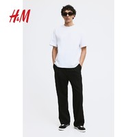H&M 夏季重磅柔软舒适打底衫休闲短袖