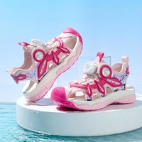 Disney 迪士尼 儿童凉鞋夏季男童沙滩凉鞋户外运动凉鞋女童轻便包头凉鞋