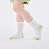 巴拉巴拉 防着凉透气夏季网眼五双装婴儿袜子宝宝网眼袜男女童短袜