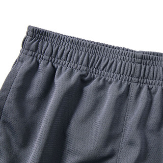 安德玛（Under Armour）儿童运动短裤夏季男童短裤速干好穿 灰色 160cm