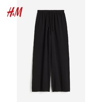 H&M 女装休闲裤2024夏季