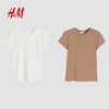H&M 女装T恤2024夏季