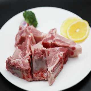 嘉一香 猪脊骨 净含量1kg 冷冻新鲜大骨头煲汤（一大袋2小袋装）猪肉生鲜