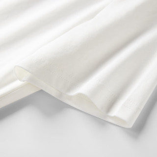 PEACEBIRD 太平鸟 夏季设计感扭结针织衫A1DAD2250 白色 S