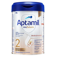 Aptamil 愛他美 德國白金版 嬰幼兒配方奶粉800g 2段-6罐