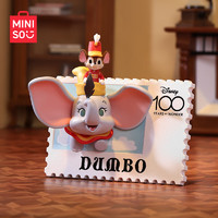 MINISO 名創優品 迪士尼系列100周年復古郵票盲盒擺件生日禮物 端盒（含6款）