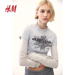 H&M 女装T恤短袖