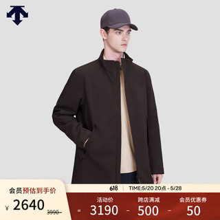 迪桑特（DESCENTE）DUALIS系列 男子棉服 D2431DPD81 BR-奶咖棕 XL