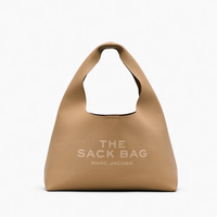 MARC JACOBS 马克·雅克布 女士牛皮革手提包 2R3HSH058H02 棕色 中号