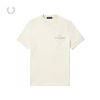 FRED PERRY男士短袖T恤2024夏季休闲宽松麦穗刺绣口袋潮M4650
