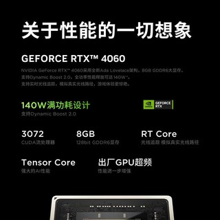 Lenovo 联想 拯救者Y9000P2024  i9-14900HX RTX4060广色域电竞游戏笔记本电脑