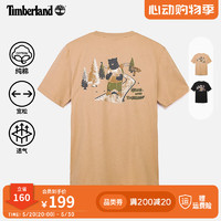 添柏岚（Timberland）【系列】短袖T恤24春夏宽松|A66BB/A6EZW/A669F A6EZWEH3/浅小麦色 M