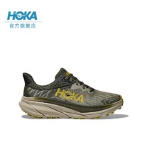 HOKA ONE ONE 男女款夏季挑战者7全地形款跑鞋CHALLENGER 7透气 黑色/黑- 42