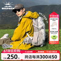 派格 獵鷹登山包 戶外徒步旅行雙肩包大容量背包男女同款 灰色（百搭款） 22L