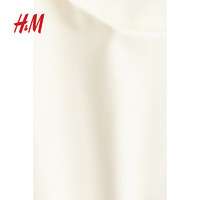 H&M2024夏季女装细纤维短背心1249751 白色 155/80