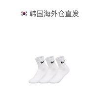 NIKE 耐克 韩国直邮nike耐克白色黑标棉袜时尚简约休闲运动舒适透气SX7667