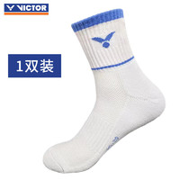 VICTOR 威克多 SK9103/9104 毛巾底-中长袜浅蓝（1双）