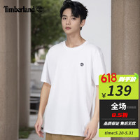 Timberland T恤男子纯的运动短袖 A6DKU