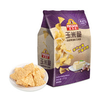 88VIP：麦西恩 蒜香黄油味玉米脆膨化休闲零食网红玉米脆片大包装170g*1袋
