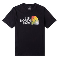THE NORTH FACE 速干短袖男款2024夏季新款户外吸湿透气运动上衣宽松休闲T恤