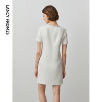 朗姿 小香风法式裙子女2024夏新款气质设计感连衣裙