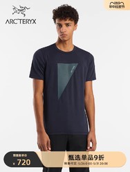 ARC'TERYX 始祖鸟 CAPTIVE ARC'POSTROPHE WORD 男子 棉质短袖T恤