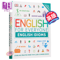 DK Publishing 现货 人人学英语：习语 英文原版 英语学习书籍 English for Everyone English Idioms DK