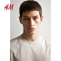 H&M HM男装2024夏季新款凉感圆领休闲COOLMAX®标准版型背心1071837