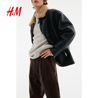 H&M HM男装休闲裤春季宽松修身柔软棉质灯芯绒长裤1085707