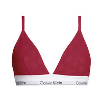 卡尔文·克莱恩 Calvin Klein CK 女士文胸 舒适无胸垫内衣 000QF5845E XAT红色 XS