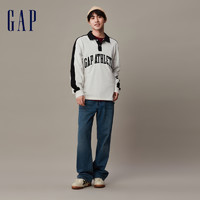 88VIP：Gap 盖璞 男装春秋LOGO撞色学院风POLO衫潮流时尚美式运动上衣841261