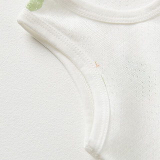 童泰（TONGTAI）婴儿无袖包屁夏季儿童连体家居服内衣TS42J581-DS绿色59cm