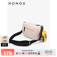 HONGU 红谷 包包女2023新款夏季腋下包时尚水洗布包个性单肩斜挎包手提包