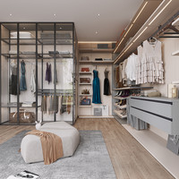 MACIO CASA 玛格 衣帽间全屋定制轻奢开放式衣柜家用卧室收纳自制衣帽间定做