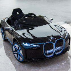 berica贝瑞佳宝马授权儿童电动车遥控四轮汽车宝宝小孩玩具车可坐人