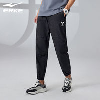 百亿补贴：ERKE 鸿星尔克 男子运动裤休闲裤夏季款轻薄透气简约电池熊猫运动跑步裤