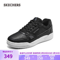 SKECHERS 斯凯奇 时尚舒适男士板鞋183250 黑色/BLK 39.5