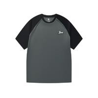 PEAK 匹克 圆领短袖T恤24夏季官方新款休闲透气运动上衣跑步服男