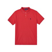 RALPH LAUREN 拉夫劳伦 韩国直邮[POLO] POLO 柔软的棉 短袖 领子T恤 修身版型(珊瑚红色)