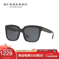 BURBERRY 博柏利巴宝莉方形板材女款墨镜 太阳镜 0BE4230D 亚洲版 灰色